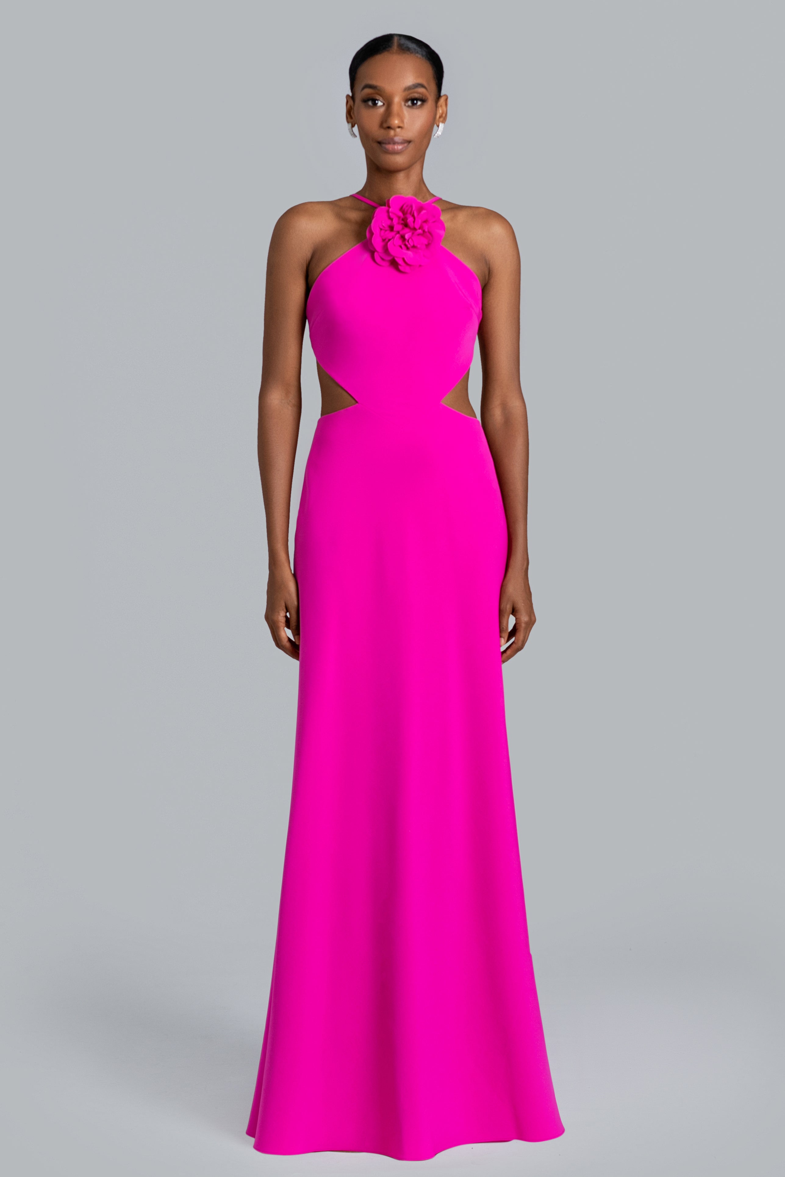 GHRAIL "Aria" Crepe Gown